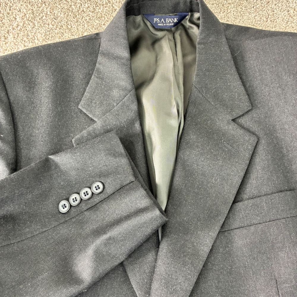 Jos. A.‎ Bank Executive Collection Blazer Jacket Men's Size 40 Regular Gray